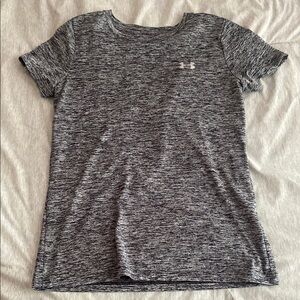 Under Armour Women's Heathered Black Tee